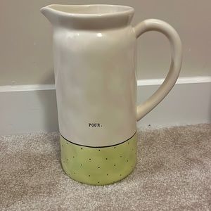 Rae Dunn Pitcher “pour”
